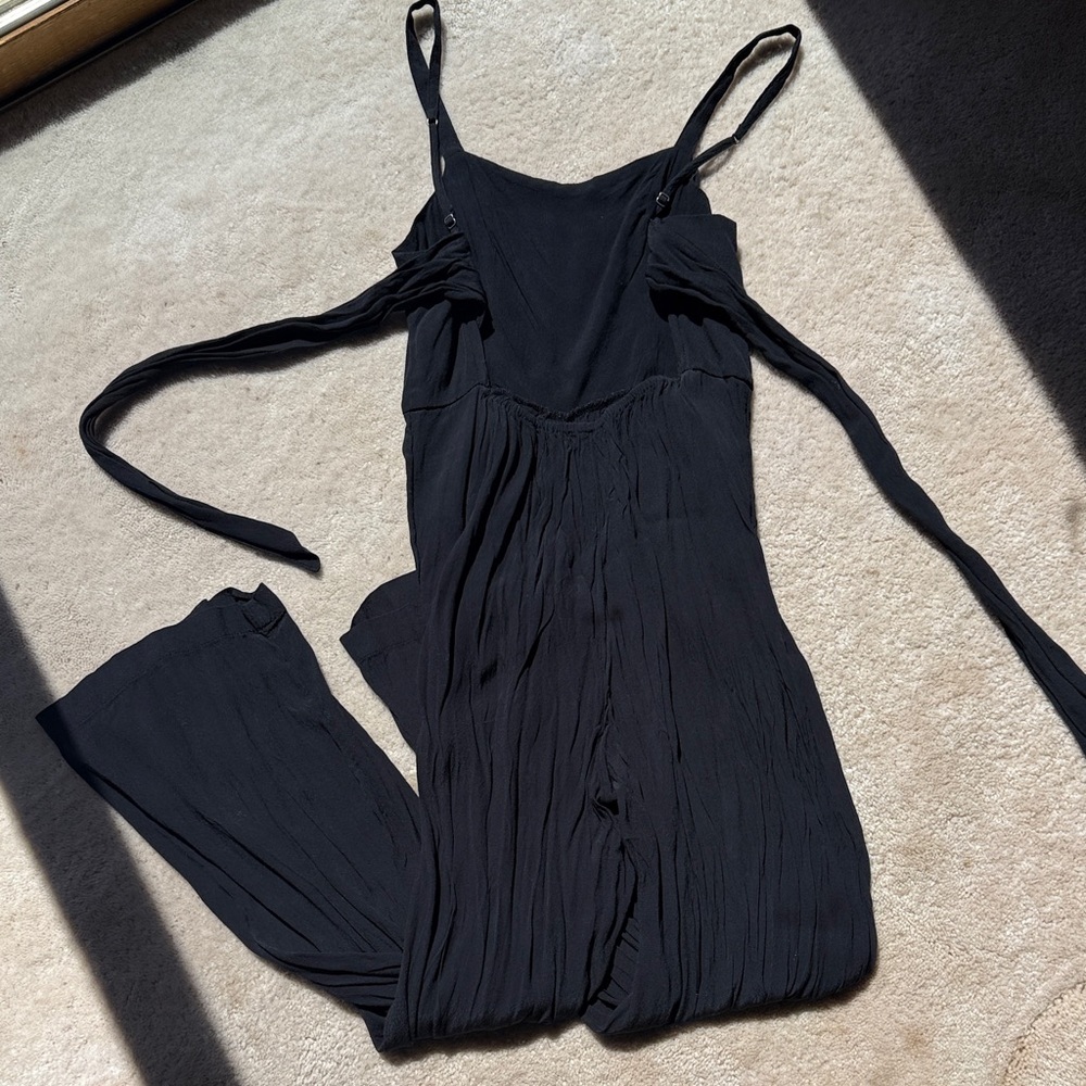 Abercrombie and Fitch Black Women's Sleeveless Jumpsuit - Picture 2 of 7